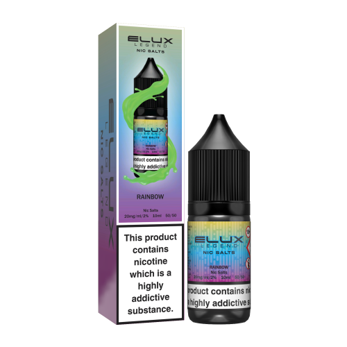 Elux Legend Rainbow Nic Salt E-Liquid – 10ml