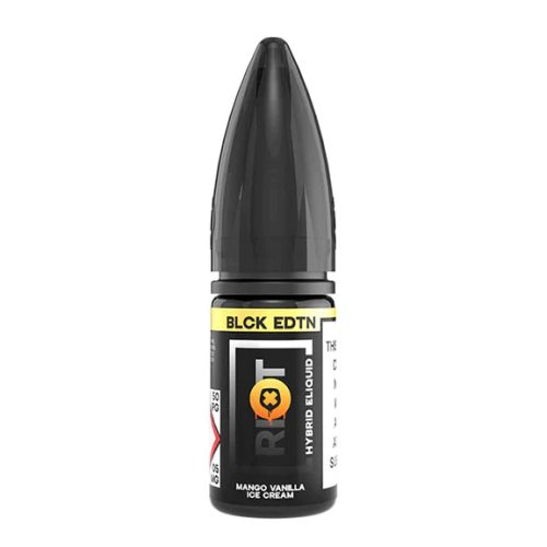 Riot BLCK EDTN – Mango Vanilla Ice Cream – Hybrid E-Liquid – 10ml