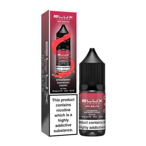 Elux Legend Strawberry Raspberry Cherry Nic Salt E-Liquid – 10ml