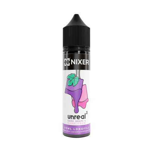 NIXER Bar, Fusion – Unreal 2 Dark Grape & Bubblegum (Longfill)