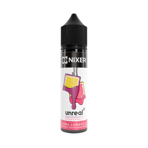 NIXER Bar, Fusion – Unreal 2 Passionfruit & Grapefruit (Longfill)