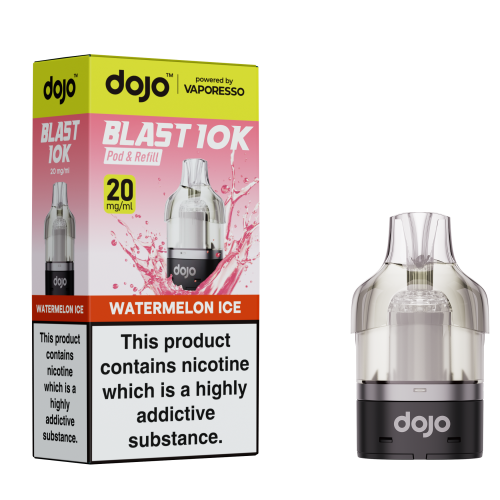Watermelon Ice – Vaporesso DOJO Blast 10K Prefilled Pods – 20mg